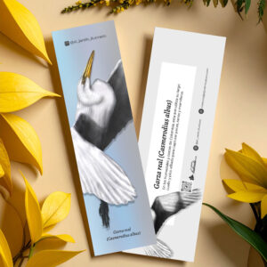 Separador Garza real (Casmerodius albus)